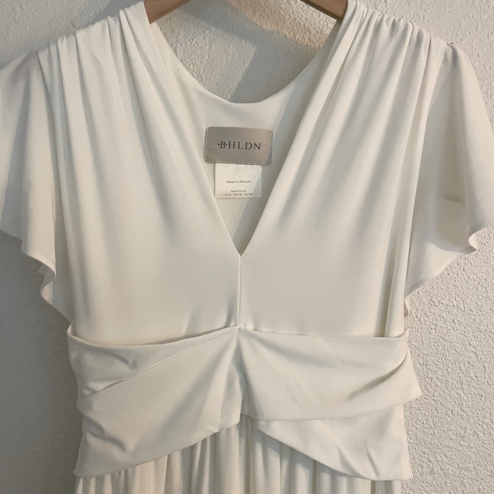 BHLDN/Anthropologie Mendoza Dress Ivory Size 6